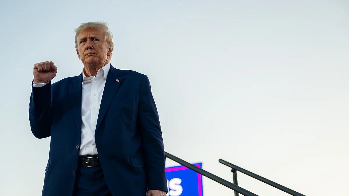 Former US President Donald Trump. (Photo: Brandon Bell/Getty Images)