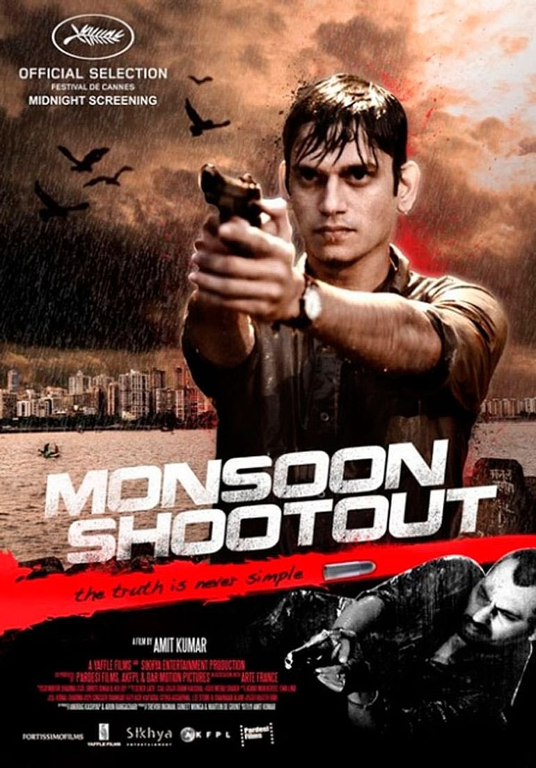 Poster of the film 'Monsoon Shootout' (photo courtesy: @CymreigSamurai/Twitter)