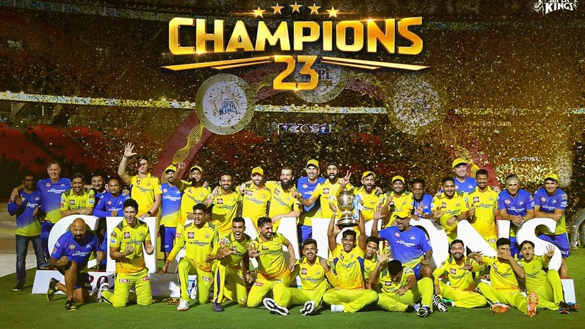 Chennai Super Kings (photo courtesy @ChennaiIPL/Twitter)
