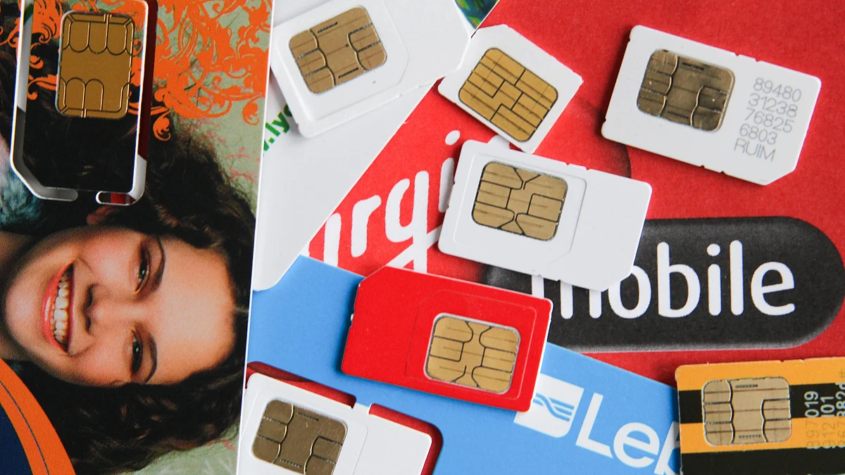 Different types of Polish SIM cards  (Photo by Michal Fludra/NurPhoto via Getty Images)
