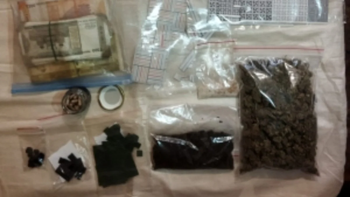 Recovered drugs along with cash (IANS Photo)