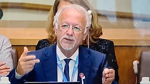 Special Rapporteur on Minority Issues Fernand de Varennes (Photo: @fernanddev/Twitter)