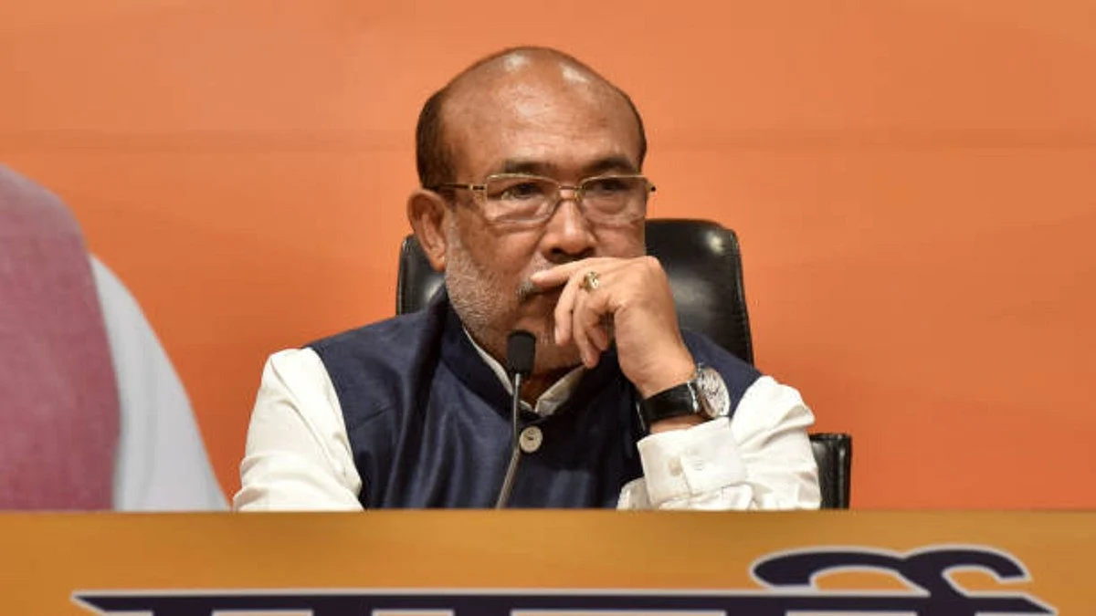 Manipur CM Biren Singh (Getty Images)