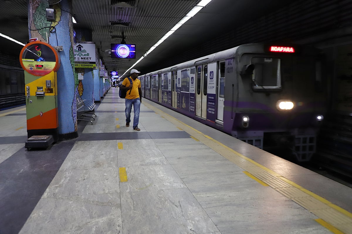 Kolkata metro services partially disrupted as man jumps before train