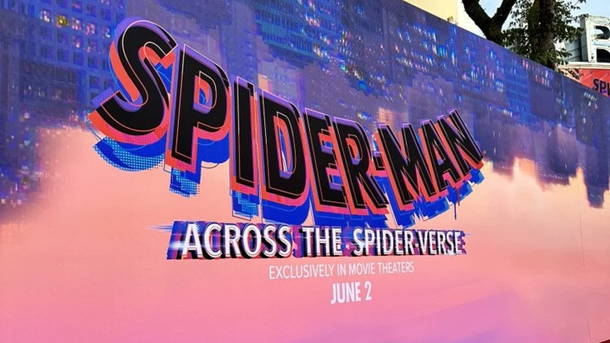 Spider-Man: Across The SpiderVerse poster announcing the release date as June 2 (photo courtesy @SpiderVerse/Twitter)