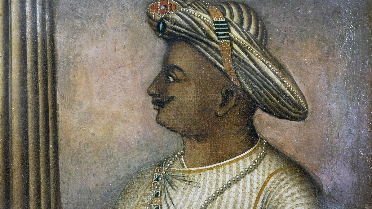 Tipu Sultan, also known as the Tiger of Mysore, Sultan of Mysore from 1782 to 1799, painting. India (photo: DeAgostini/Getty Images)