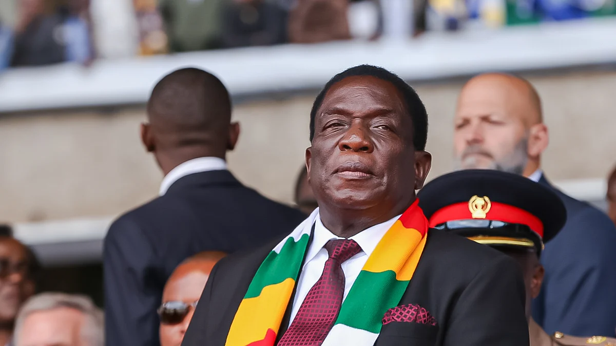 The President of Zimbabwe Emmerson Mnangagwa (Photo: Getty Images)