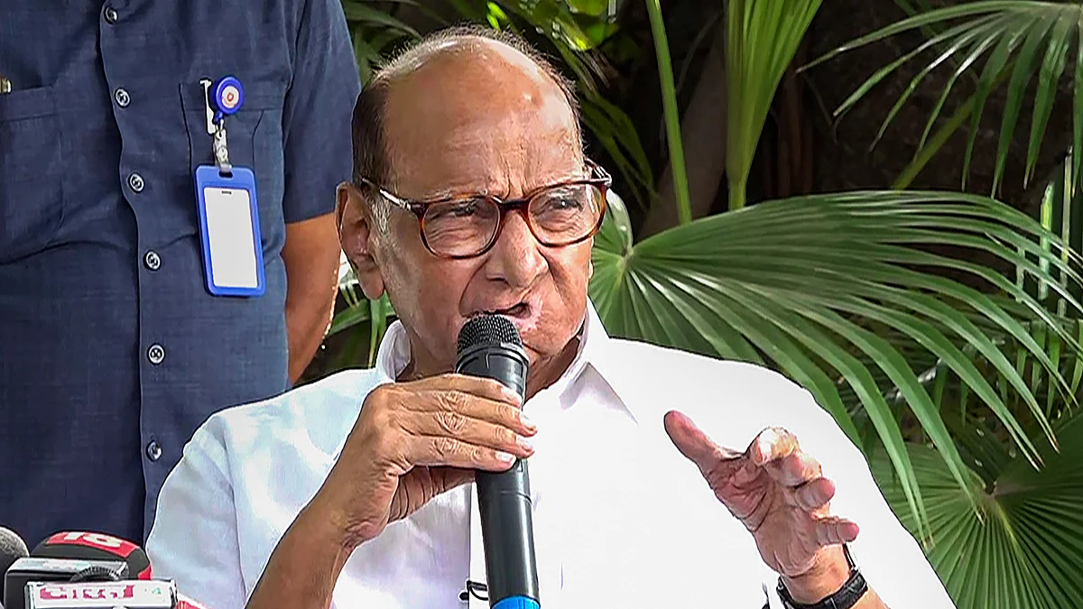 Nationalist Congress Party (NCP) chief Sharad Pawar (photo courtesy: PTI)