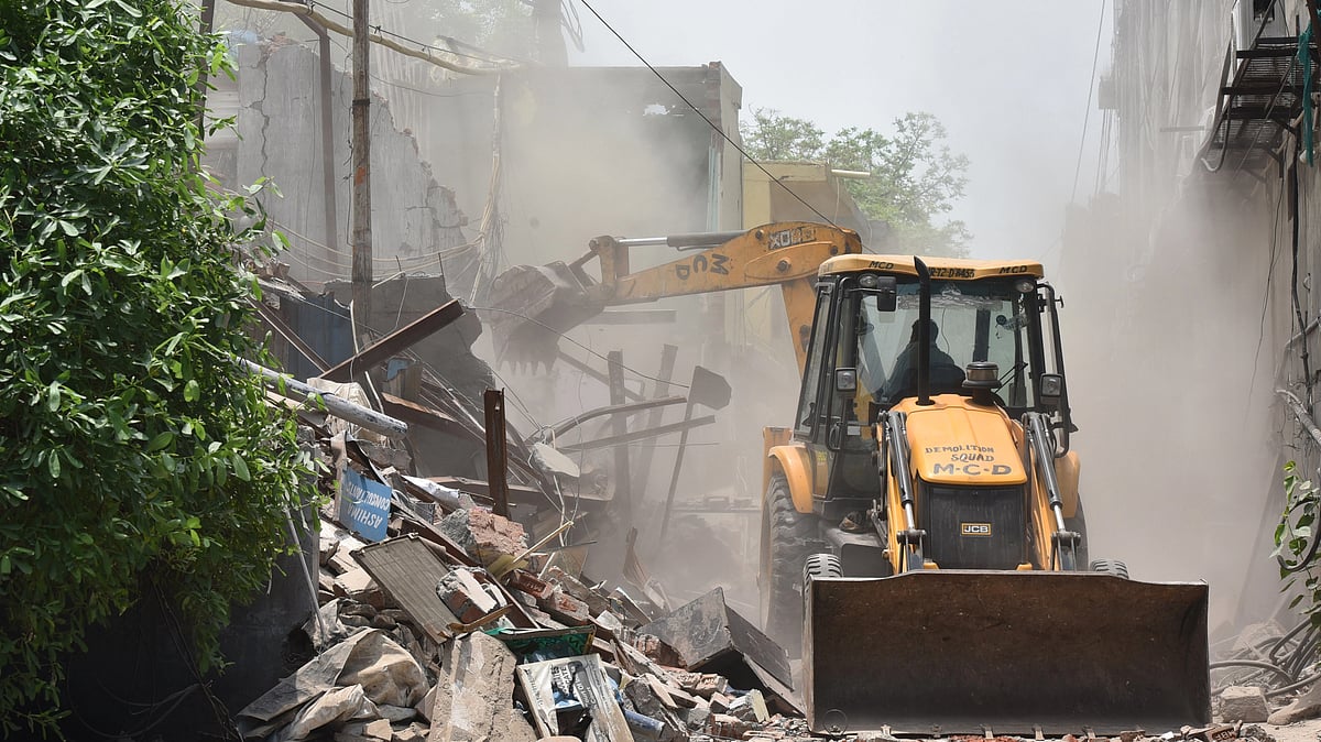 Haridwar: Illegal construction at mosque demolished in Laksar after protests