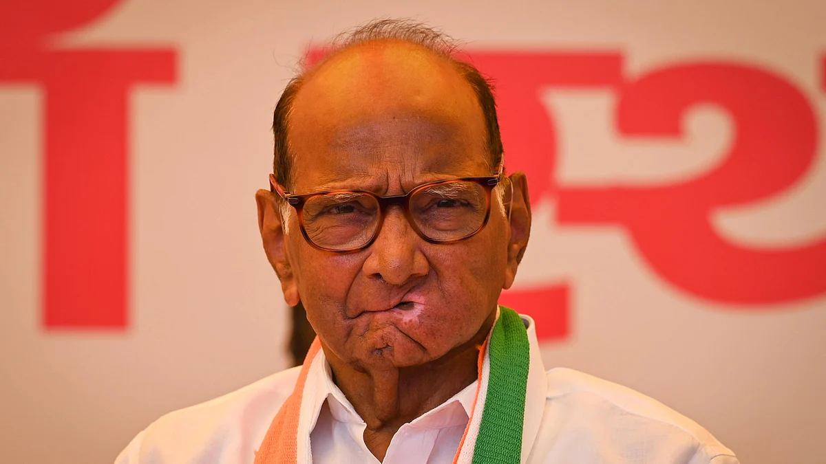 NCP chief Sharad Pawar (photo: Getty Images)
