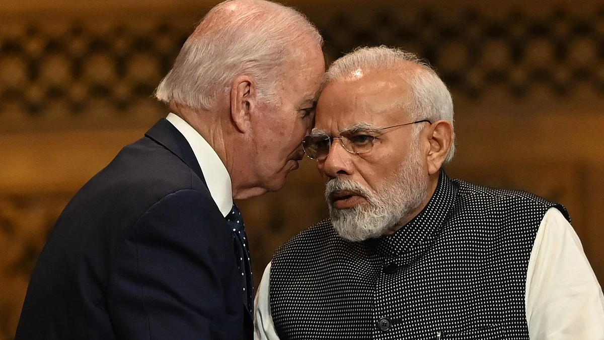 US President Joe Biden with Indian Prime Minister Narendra Modi (photo: Getty Images)