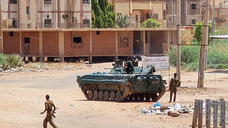 Fighting resumes in Sudan (Photo courtesy: @citizentvkenya/ Twitter)