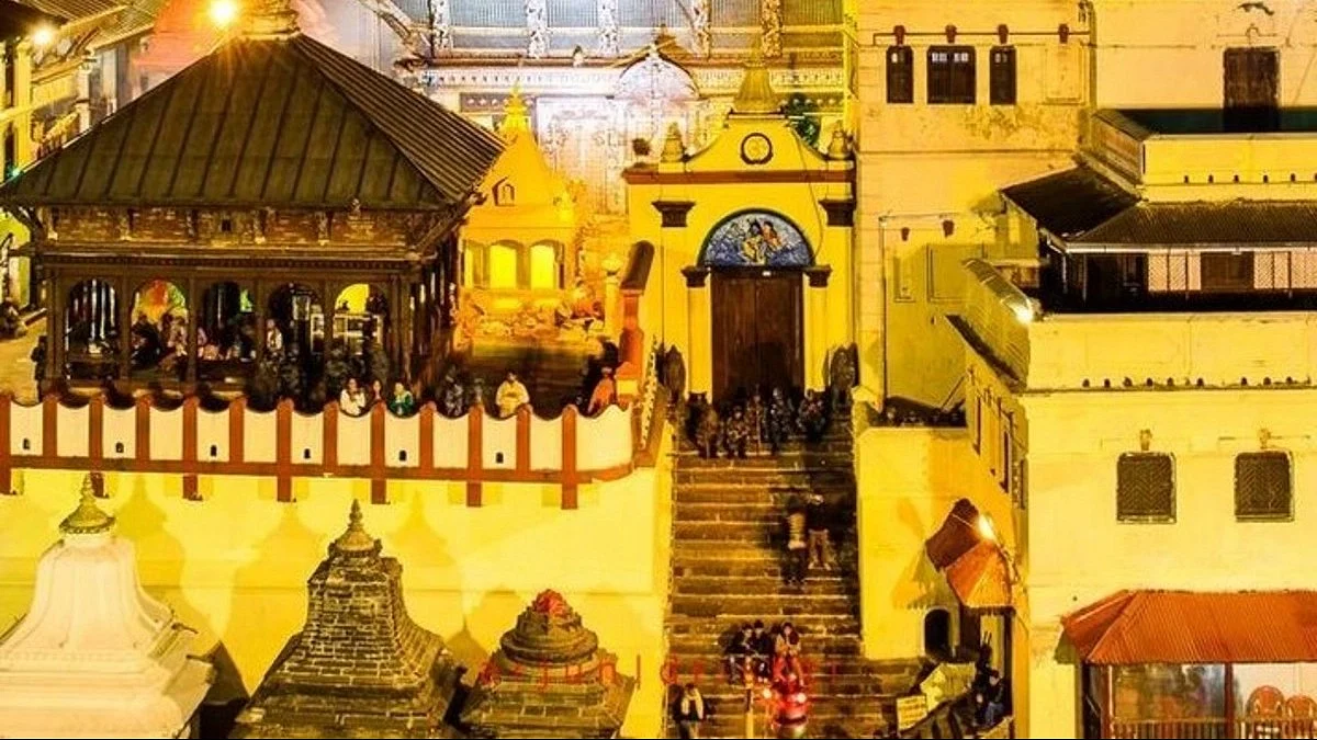 Nepal's Pashupathunath Temple (photo courtesy @shivaye01/Twitter)