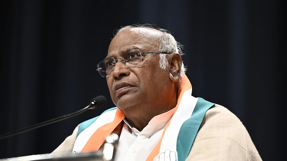 Congress president Mallikarjun Kharge (photo: Getty Images)