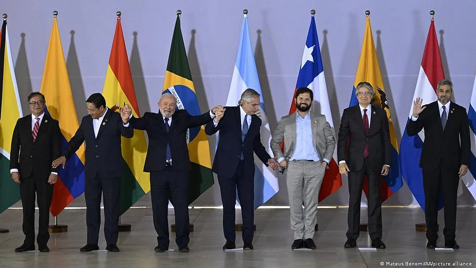 EU summit with Latin American and Caribbean leaders (photo: DW)