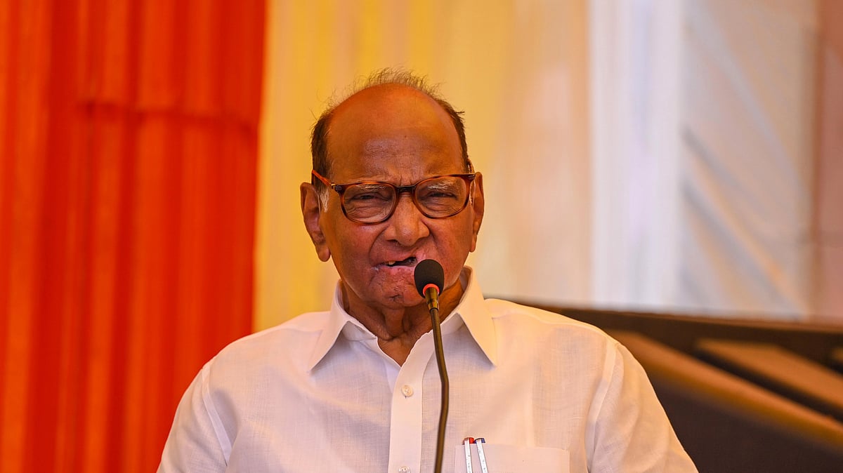 I thank the prime minister for giving our corrupt colleagues a 'clean' chit: Sharad Pawar 