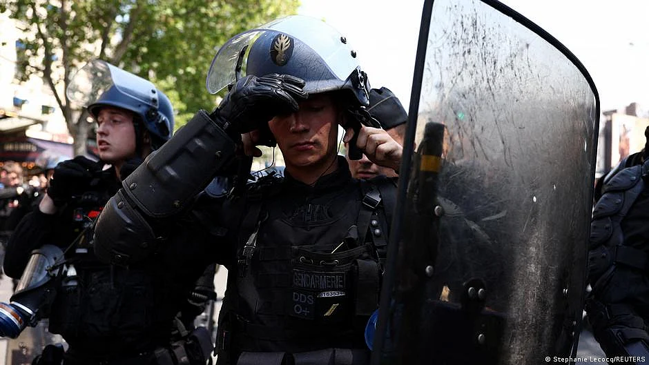 French police (photo: DW)