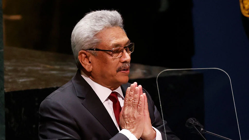Gotabaya Rajapaksa in United Nations (photo courtesy: getty images)
