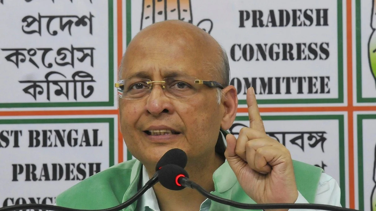 Congress leader Abhishek Manu Singhvi challenges BRS for "false" claims in electoral advertisement (Photo: IANS)