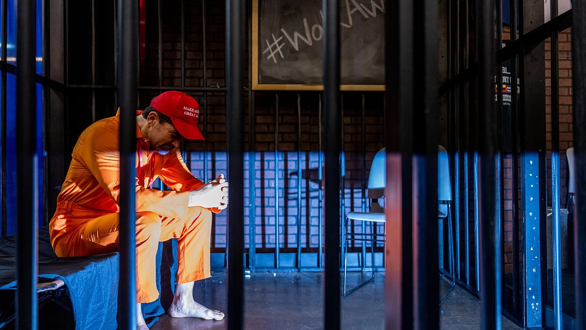 Representative image of a person behind bars (photo: Getty Images)