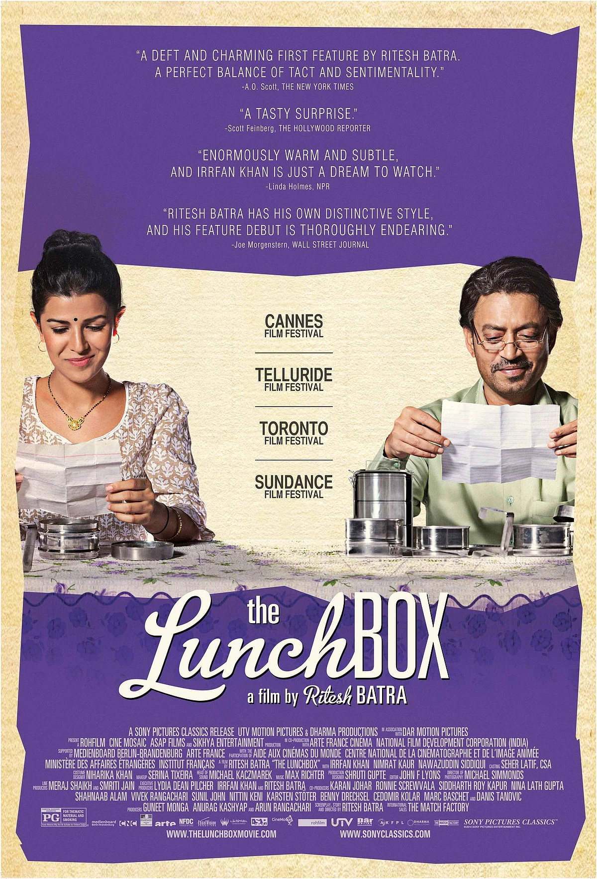 The Lunchbox poster (Photo Courtesy: IMDb)
