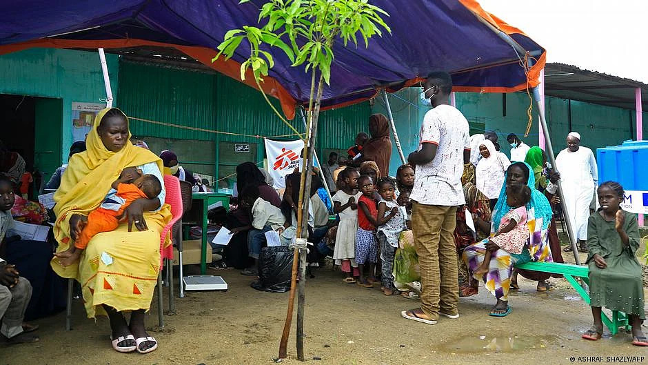 Sudan refugees (photo: DW)