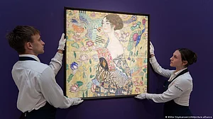 Klimt's 'Lady with a Fan' sells for over $100 million
