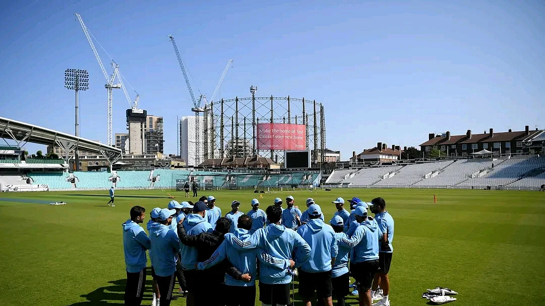 The Indian cricket team at The Oval (Photo courtesy: @BCCI/ Twitter)