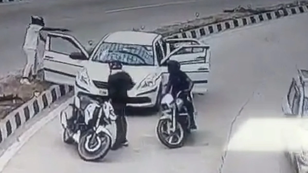 Screengrab from CCTV Footage (Photo: IANS)