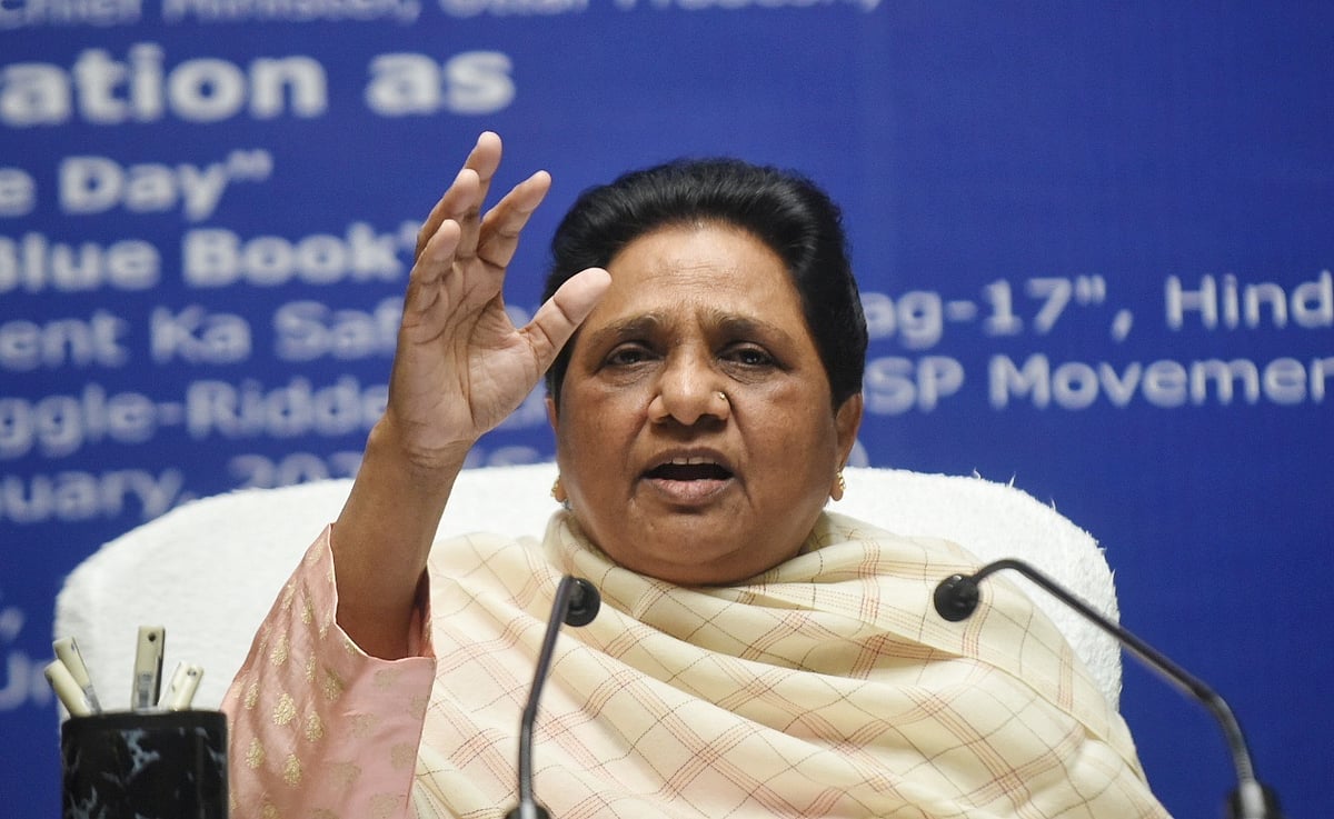 Bahujan Samaj Party (BSP) national president Mayawati 