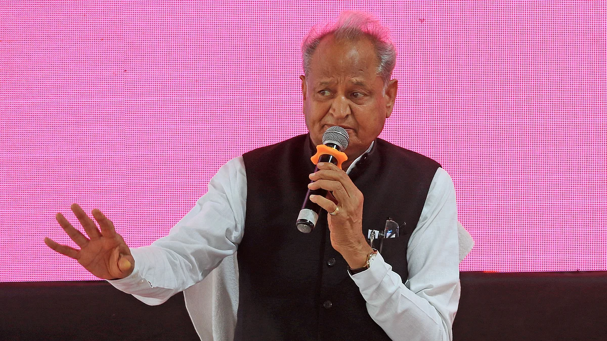 Rajasthan Chief Minister Ashok Gehlot (photo: Getty Images)