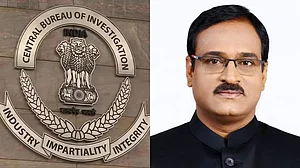 Anil Ganpatrao Ramod (left) was arrested by the CBI on Friday. (photo courtesy: Centre For Rural Studies)