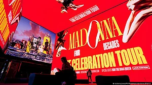 Madonna celebration tour poster (photo: DW)