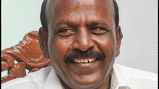 Ma Subramanian is the health minister of Tamil Nadu (photo: Hindustan Times)
