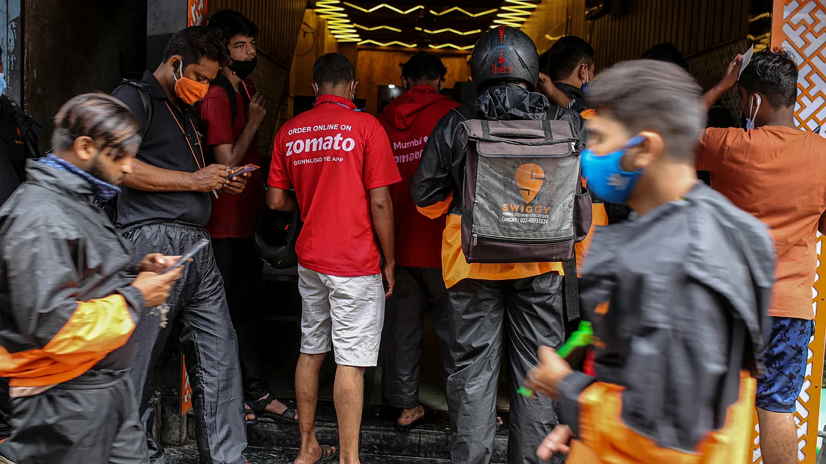 Gig workers in India (photo: Getty Images)