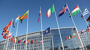 Swedish, Turkish officials hold talks at NATO headquarters