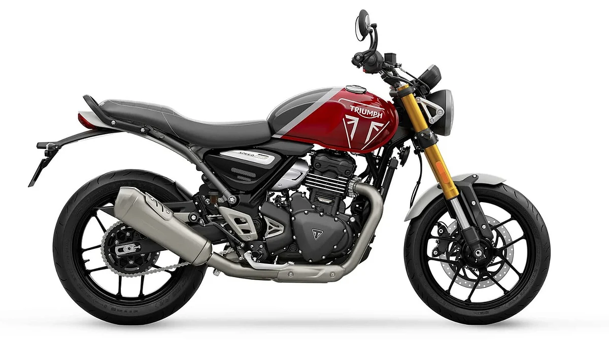 Bajaj Auto has launched the Triumph Speed 400 in India (Photo courtesy Bajaj Auto)