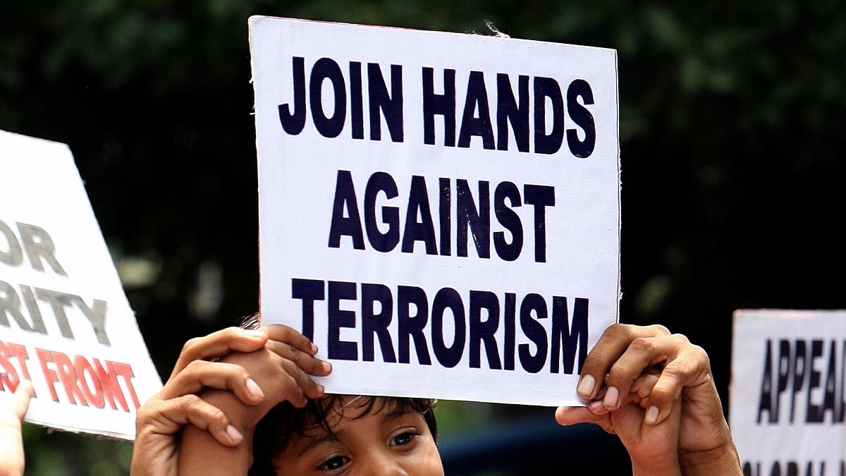 Representative Image; All India Anti-Terrorist Front protest against terrorism in 2008. (photo: Getty Images)