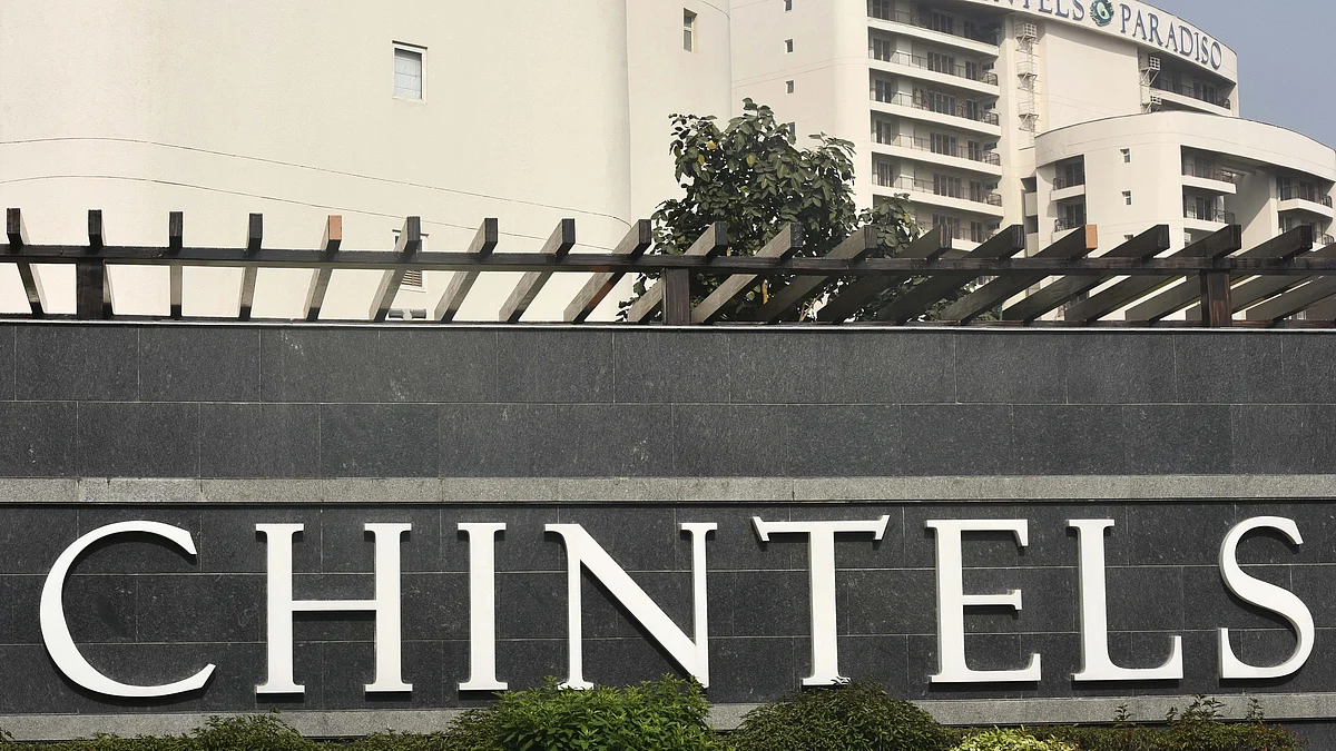 A view of the Chintels Paradiso residential society on November 7, 2022 in Gurugram, India. (Photo: Getty Images)