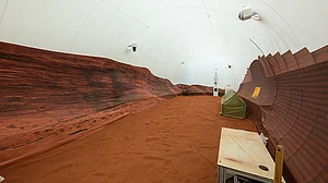 NASA seals 4 volunteers on isolated Mars-like habitat for a year