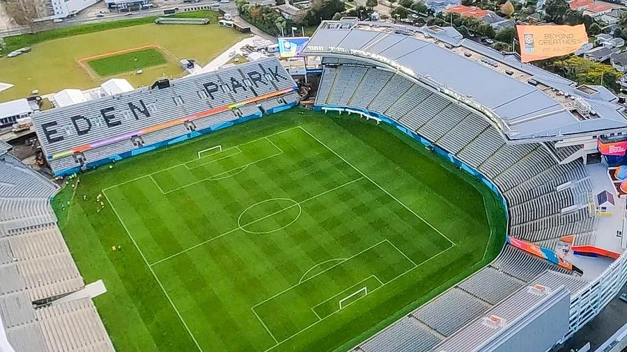 The Aotearoa stadium in New Zealand for the opening game between NZ and Norway on July 20. (photo courtesy: @FIFAWWC/Twitter) 