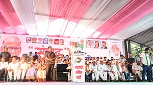 Sharad Pawar addresses a rally in Nashik on Saturday, July 8
