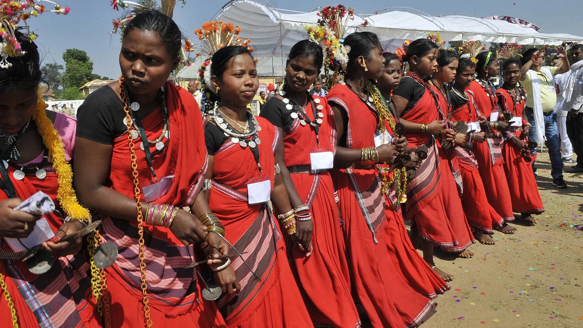 Baiga women in Balaghat, Madhya Pradesh (Photo: Getty Images)