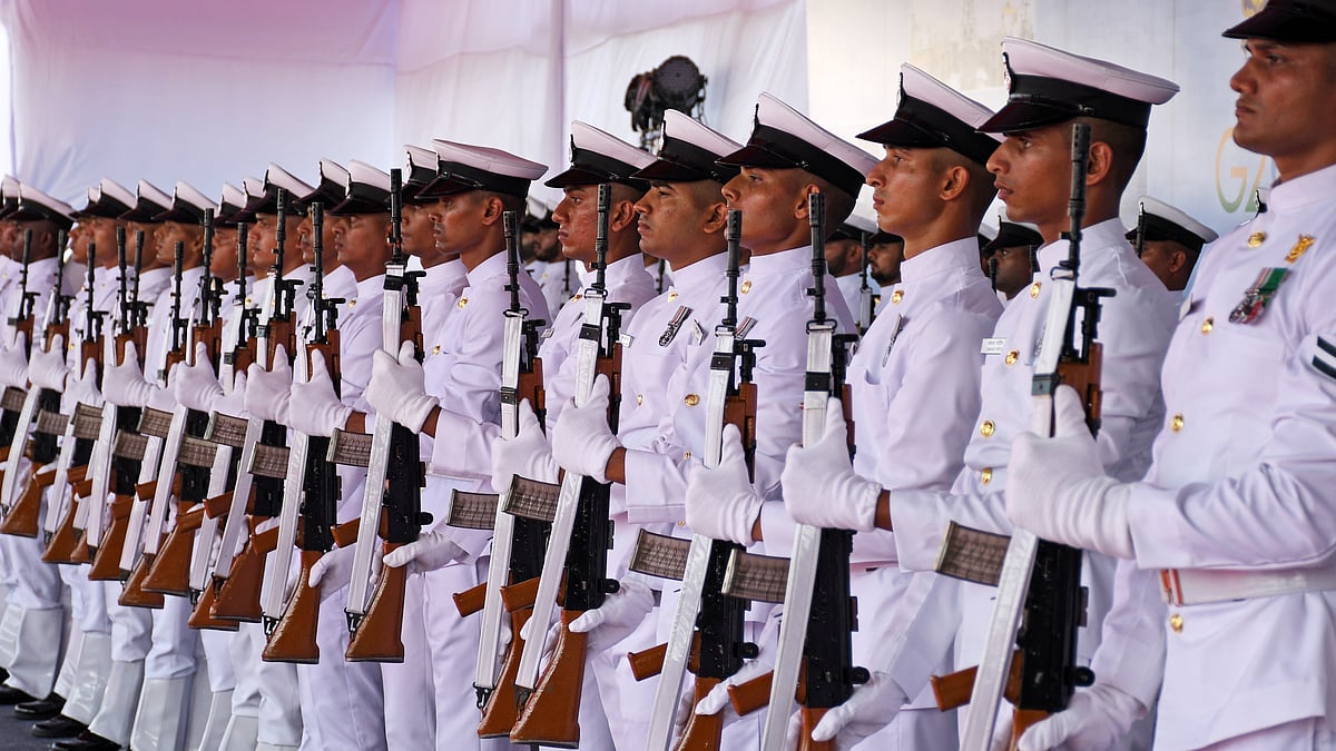 Representative image of Indian navy officers (Photo: Getty Images)