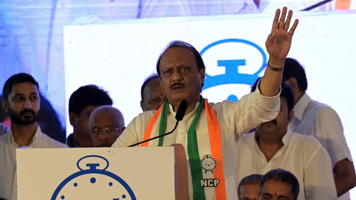 Ajit Pawar, other Maha NCP ministers meet Sharad Pawar in Mumbai