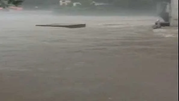 A swollen rive Sutlej (Image for representational purpose only