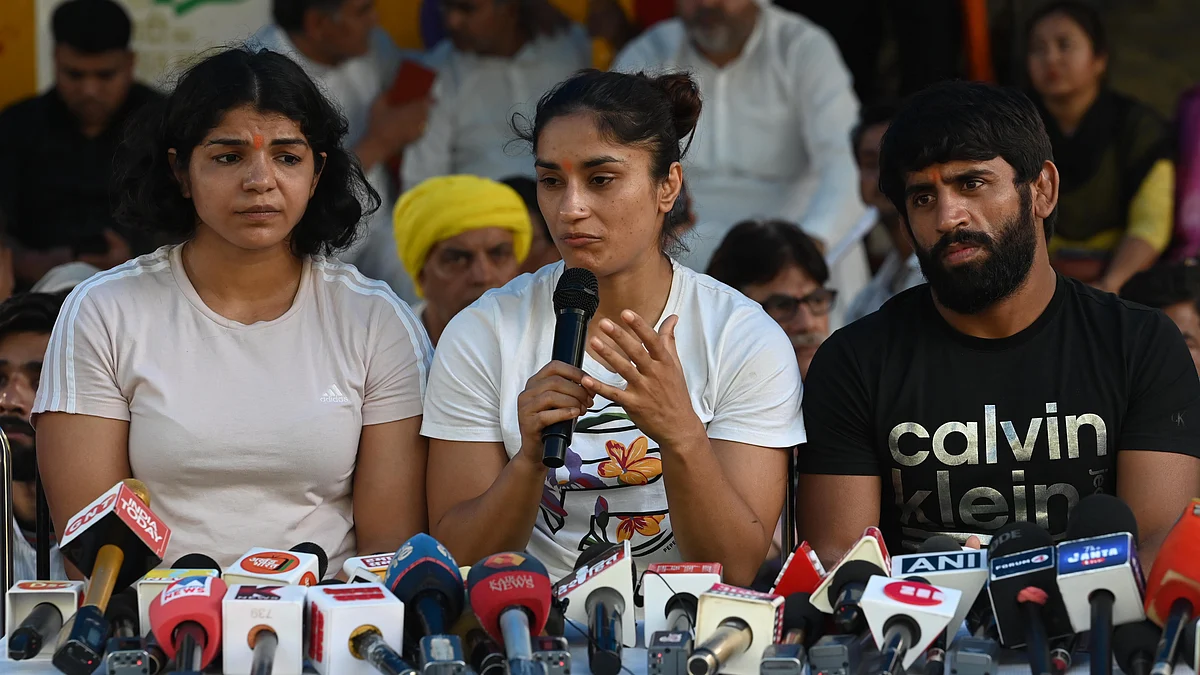 Representative image of wrestlers (Photo: Getty Images)