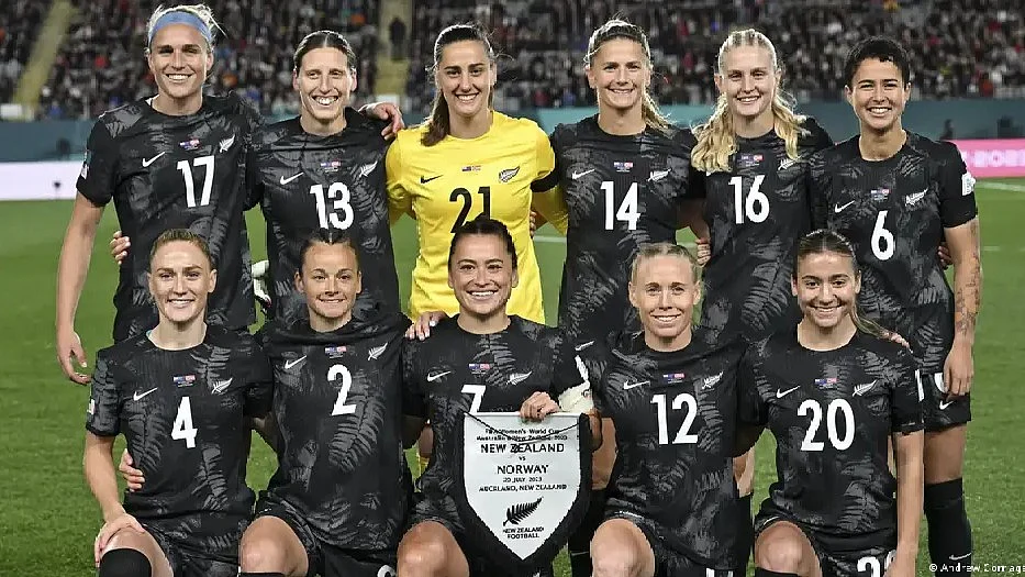 New Zealand's Women's World Cup team (photo: DW)