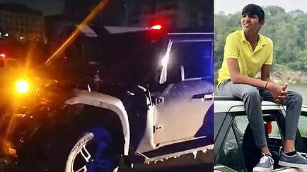 Gujarat builder's son was driving Jaguar that killed nine (photo: IANS)