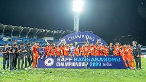 SAFF champions Indian national football team (Photo: AIFF)